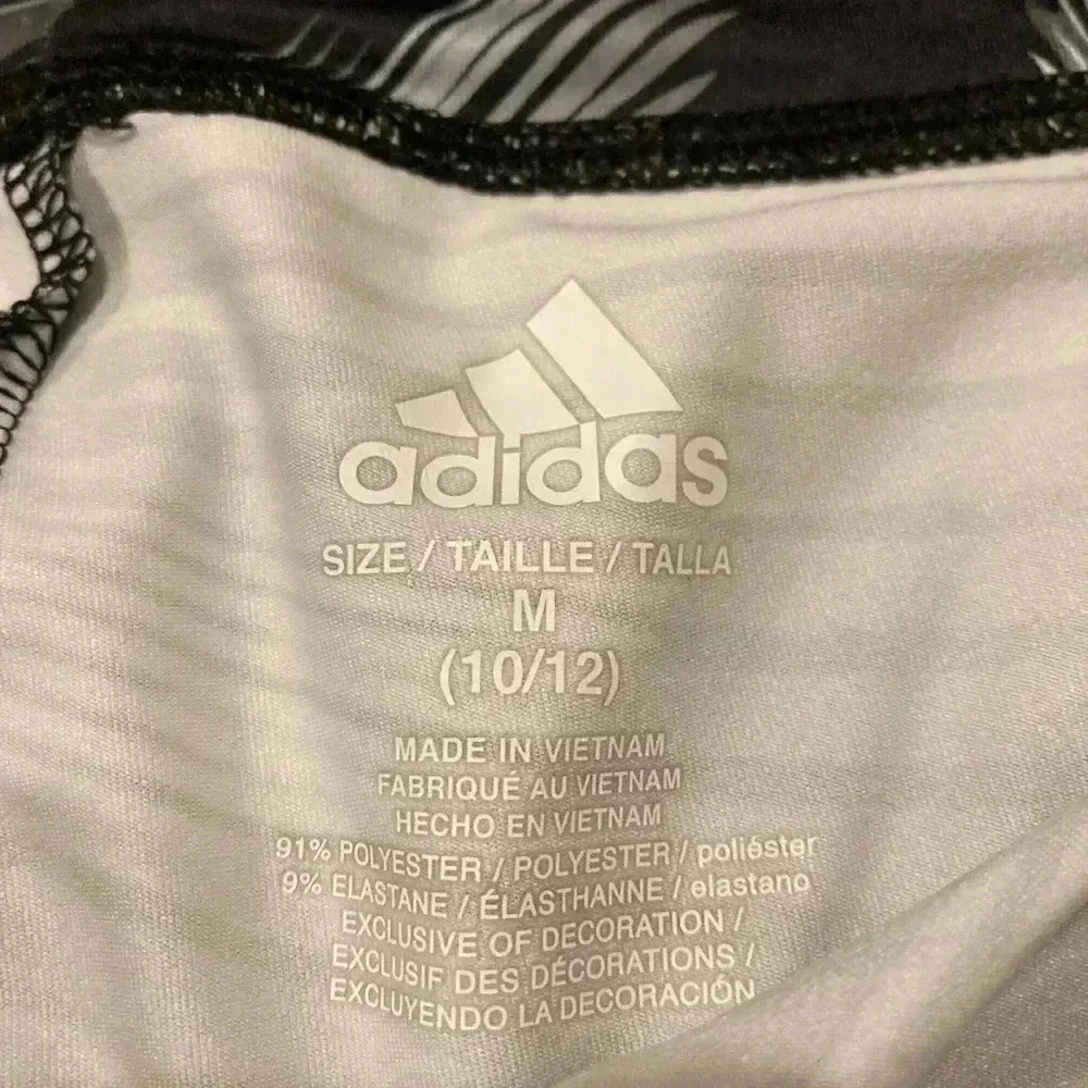 Adidas Girls Leggings Size M - Picture 6 of 7